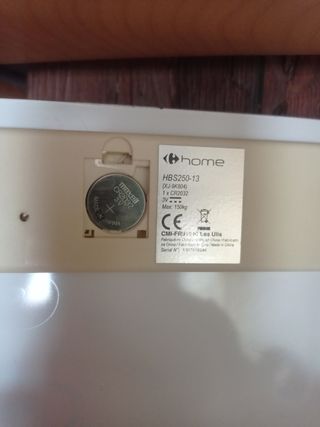 Bascula digital Carrefour Home