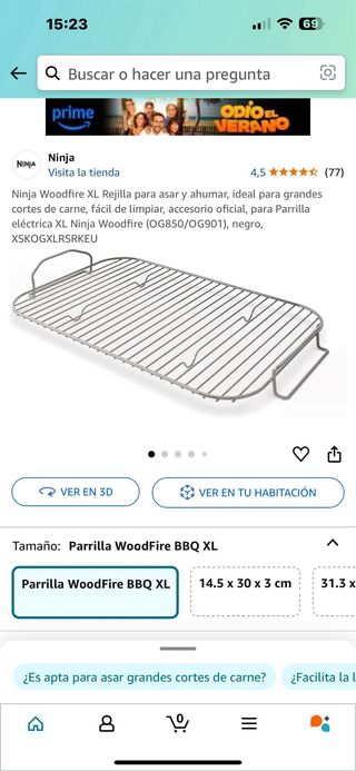 Accesorios parrilla electrica