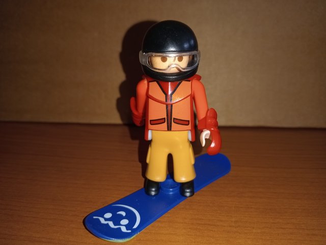 Playmobil-Snowboarder nieve 4648.