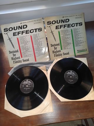 Vinili Dischi 33 giri Sound Effects vintage LP