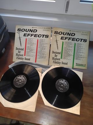 Vinili Dischi 33 giri Sound Effects vintage LP