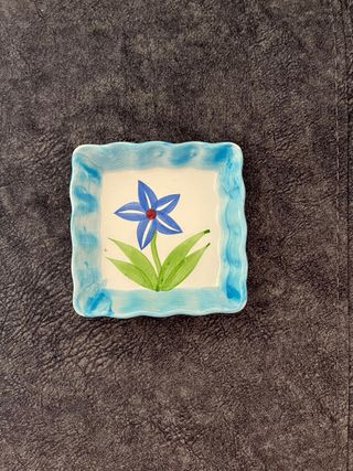 Platito de cerámica Vintage