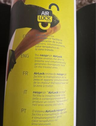 Rodillera bilateral  NPOS136 T.S