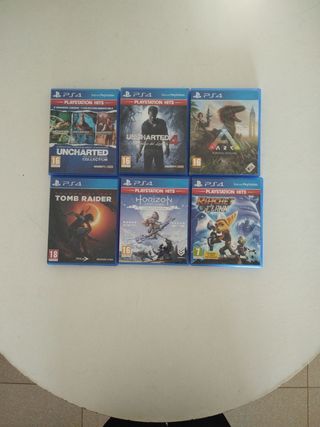 Lote juegos Ps4