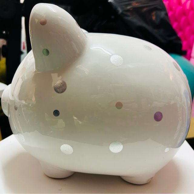 HUCHA CERDO GRANDE DECORATIVA