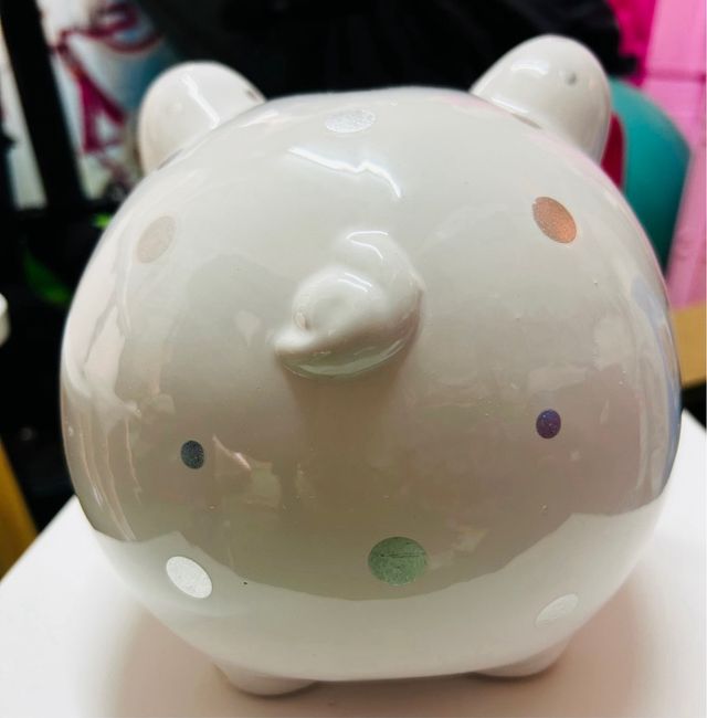 HUCHA CERDO GRANDE DECORATIVA