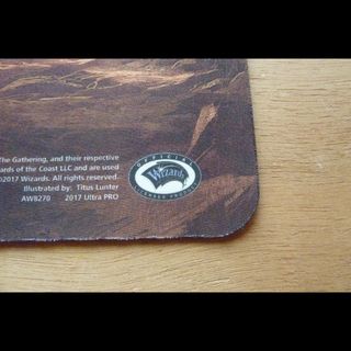 MTG - Tapete Titus Lunter firmado - Signed playmat