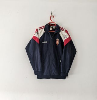 Adidas real Zaragoza vintage chaqueta 