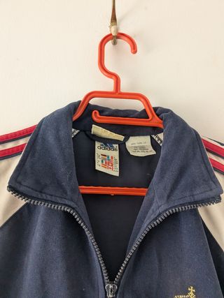 Adidas real Zaragoza vintage chaqueta 