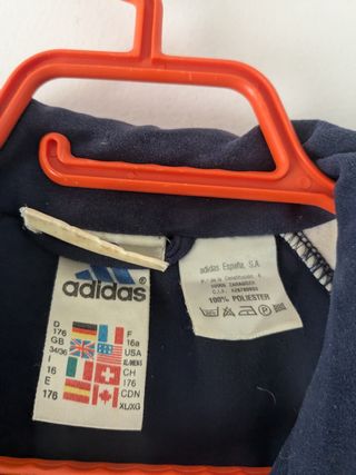 Adidas real Zaragoza vintage chaqueta 