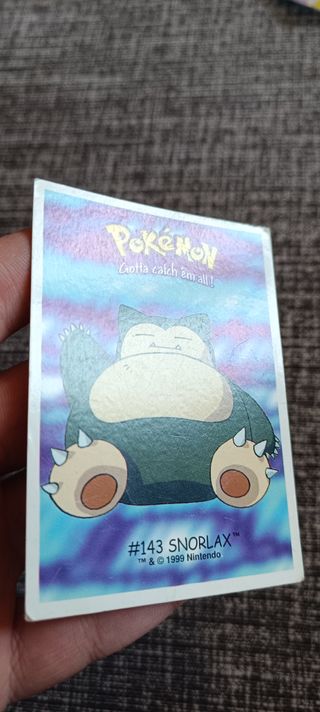 Pokemon Gotta Catch 'em All : Snorlax English rare