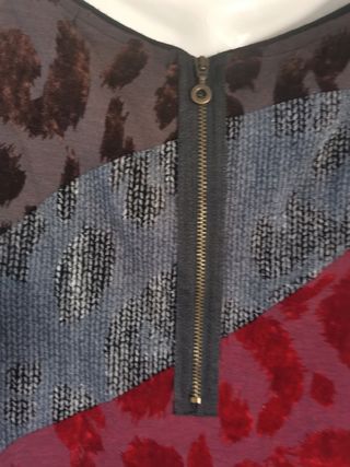 Vestido topos terciopelo T 42, 44