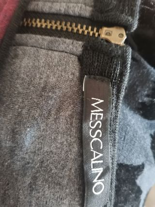 Vestido topos terciopelo T 42, 44