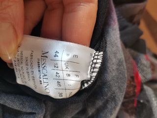 Vestido topos terciopelo T 42, 44