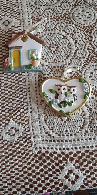 2 bellissimo quadretti in ceramica