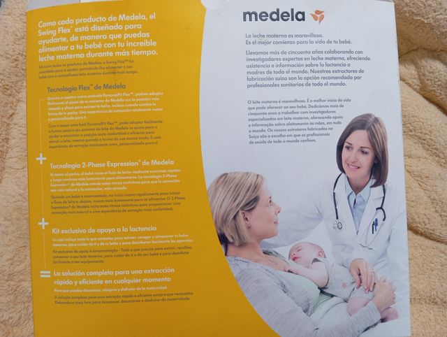 Medela sáca leche electrico 