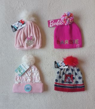 Gorros invierno niña (precio/unidad)
