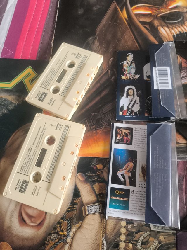 Cassettes Queen greatest hits