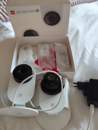 Pack 2 cámaras de vigilancia casa
