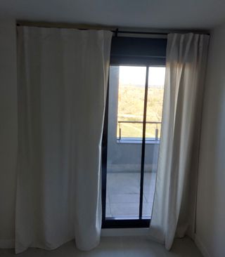 Cortinas beige 245 x 210 cm