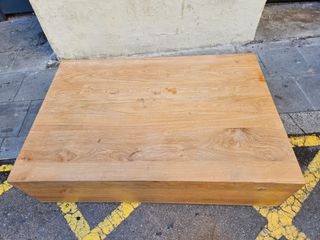 tarima de madera de roble