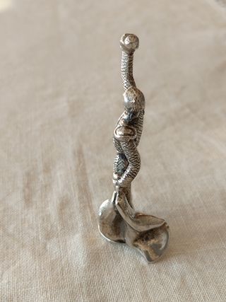 Figura torero en plata