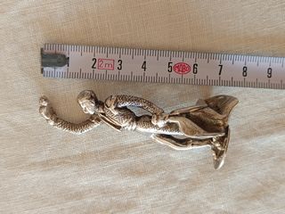 Figura torero en plata