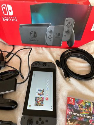 Nintendo Switch con Mario Kart 8