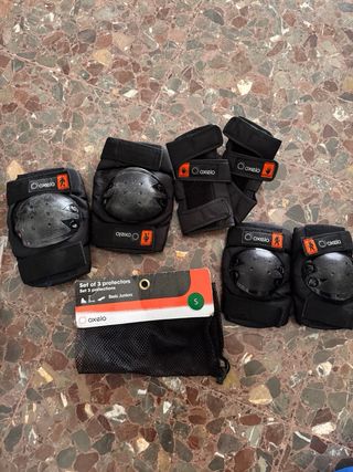 Pack coderas rodilleras y muñequeras