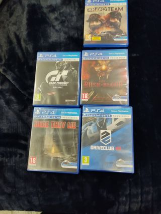 Juegos vr ps4