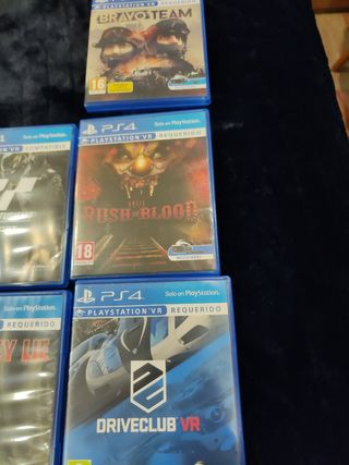 Juegos vr ps4