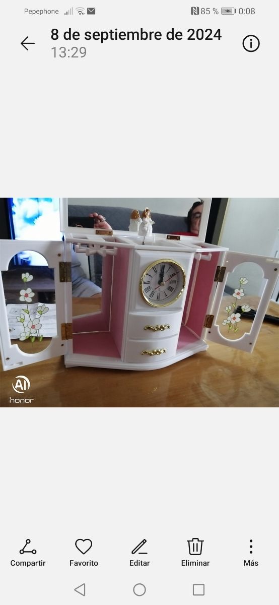 Bellissimo portagioie nuovo bel regalo