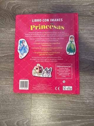 Libros magnéticos. PRINCESAS Y PEPPA PIG