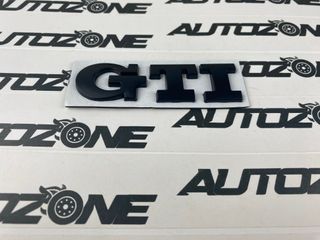 Emblema GTI negro para maletero Volkswagen
