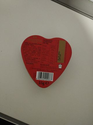 Scatola latta Lindor vuota