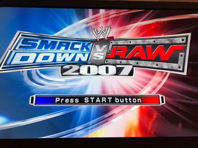 Smack Down vs Raw 2007 PS2