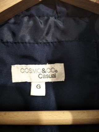Chaleco azul Cosmo y co