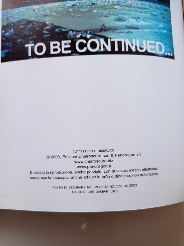 Libro Vasco anno 2003