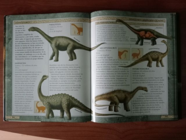 Libro dinosaurios