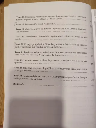Oposiciones matemáticas profesores secundaria