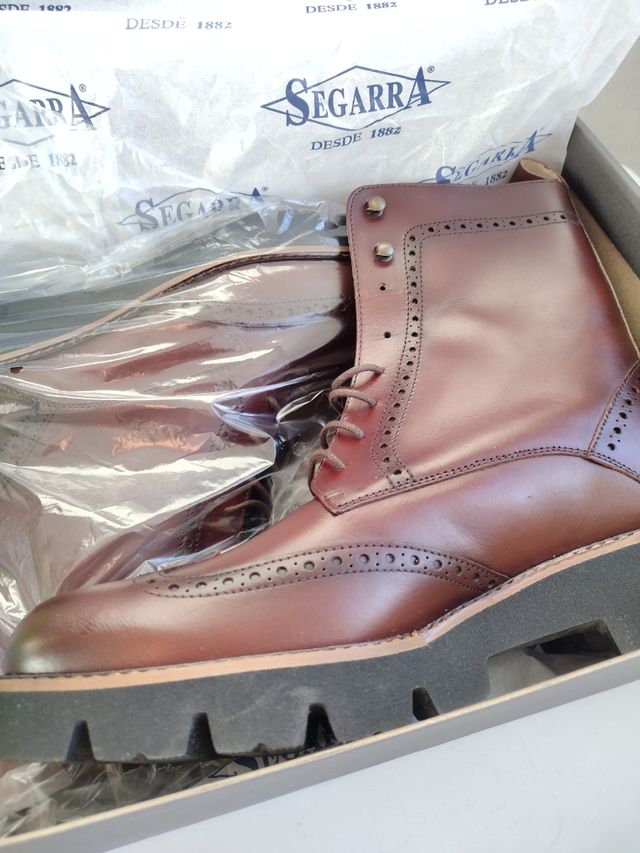 Botas cuero Segarra nuevas