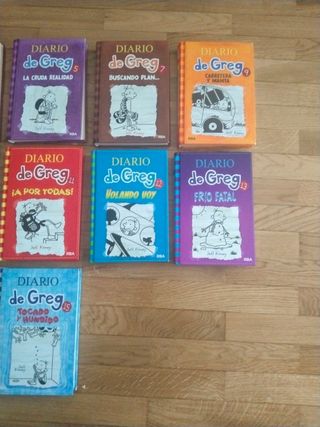 Libros "El diario de Greg"