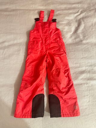 Conjunto esquí infantil 4 a 6 años