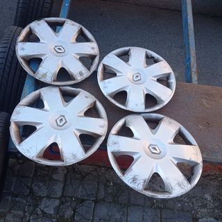 Juego tapacubos usados Megane 2, Clio 3 4