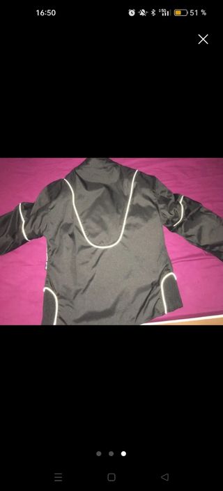 Chaqueta de moto chica