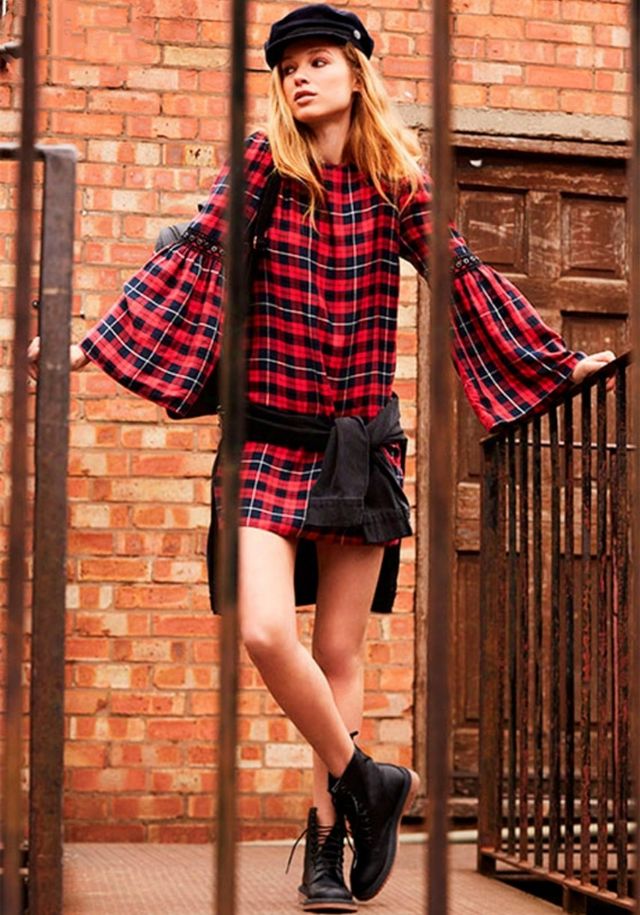 VESTIDO escocés nuevo