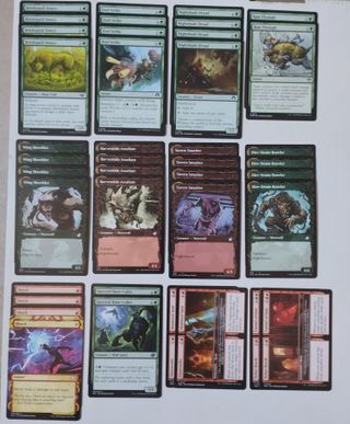 Deck Werewolf Pauper Tribal Stompy Gruul MTG