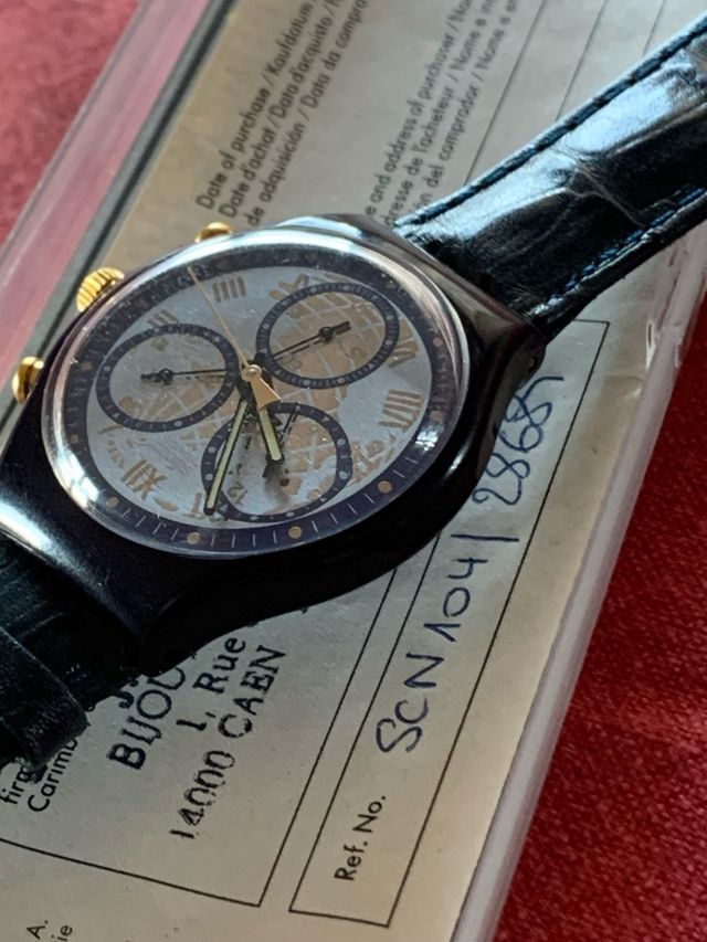 swatch  crono time less nuovo