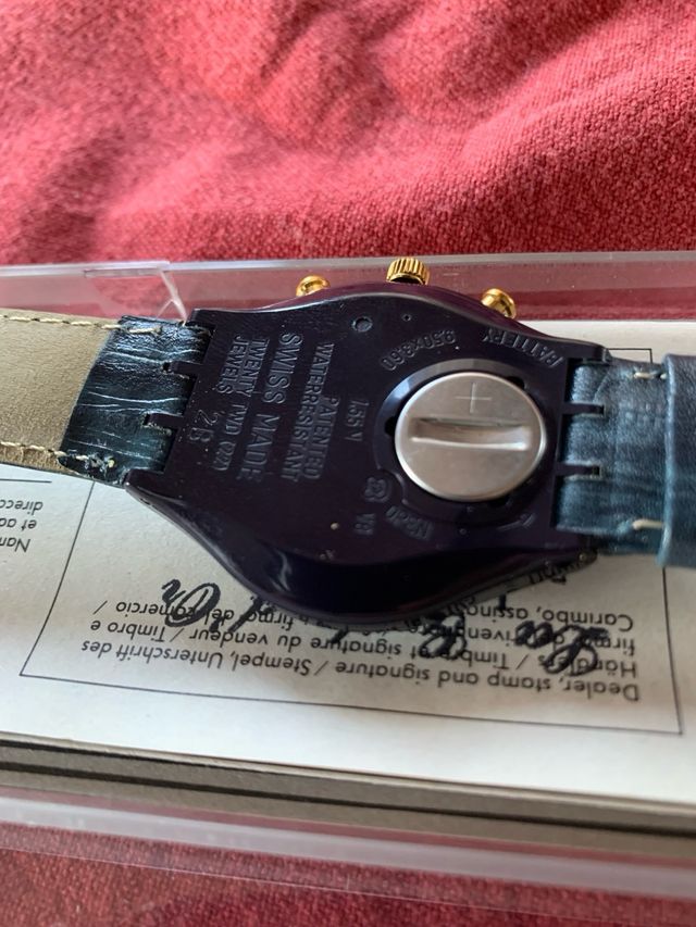 swatch  crono time less nuovo