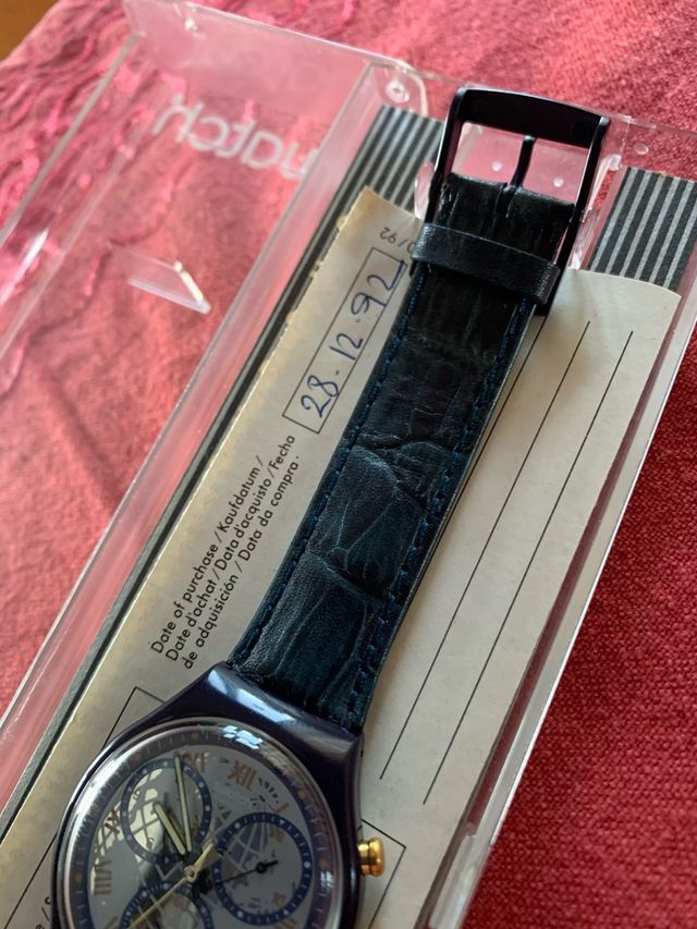 swatch  crono time less nuovo